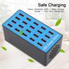 Station de recharge USB 50W/90W/100W 10/20 Ports, adaptateur de chargeur mural USB multi-ports, chargeur rapide pour maison, bureau, hôtel, école