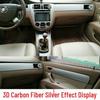 Buick Excelle 03-16 Carbon Fiber Interior Stickers for Console & Window Controls