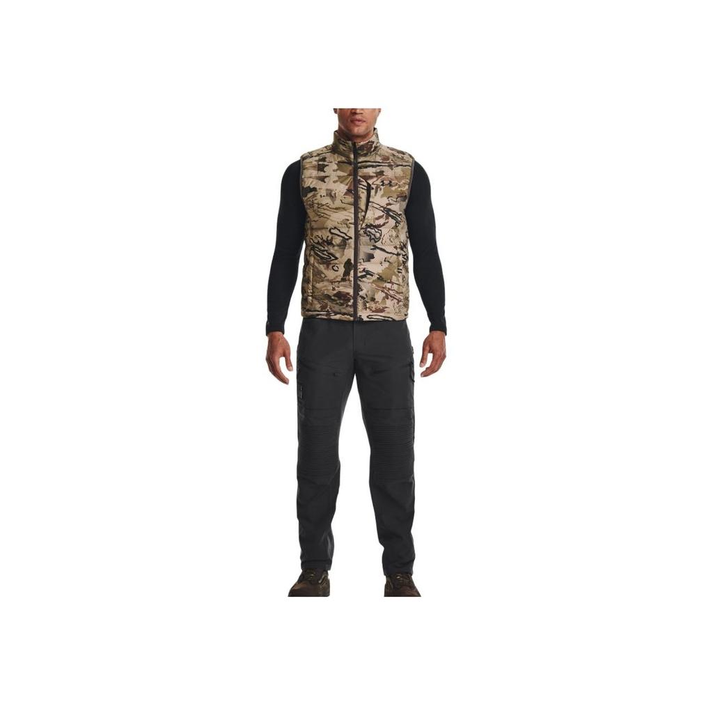 Under Armour Ua Storm Ridge Reaper Camouflage-Print Atmungsaktive Weste mit Reißverschlusskragen für Herren Westen 1372596-989