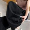 Women's Spring High Waist Wide Leg Sweatpants - Casual, Slimming American Style