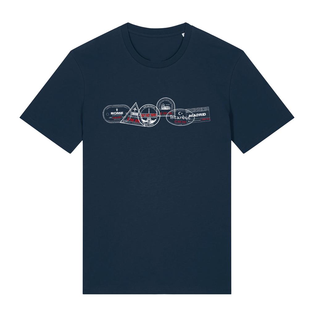 Men's T-shirts Sports Oversized Loose Short Sleeve Champions Européens Liverpool T-Shirts Casual Cotton Male Top Summer Clothes