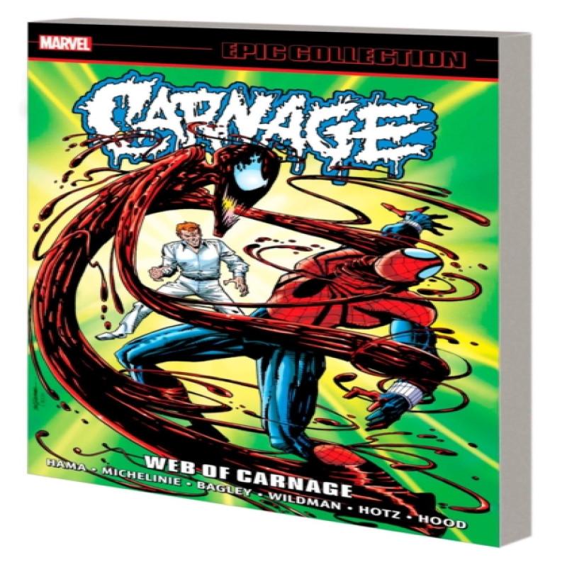 Carnage Epic Collection Web Of Carnage by Tom DeFalco Paperback Book 9781302951092