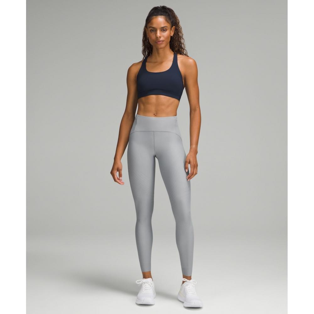 Lululemon Senseknit Running High Rise Tight 28  Rhino Grey