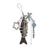 Acrylic Fish Star Pendant Simulated Fish Phone Lanyard Handmade Fish Keychain  Gifts for Friend