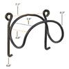 Wrought Iron Bathroom Towel Rack Wall-Mounted Wine Bottle Display Rack Simple Multifunctional Storage Shelf