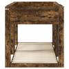Bunk Bed for Kids Smoked Oak 80 x 200 cm