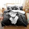 Fashion Fullmetal Alchemist Bedding Set Single Twin Full Queen King Size Bed Set Kids Bedroom Duvetcover Sets Bed Sheet Set