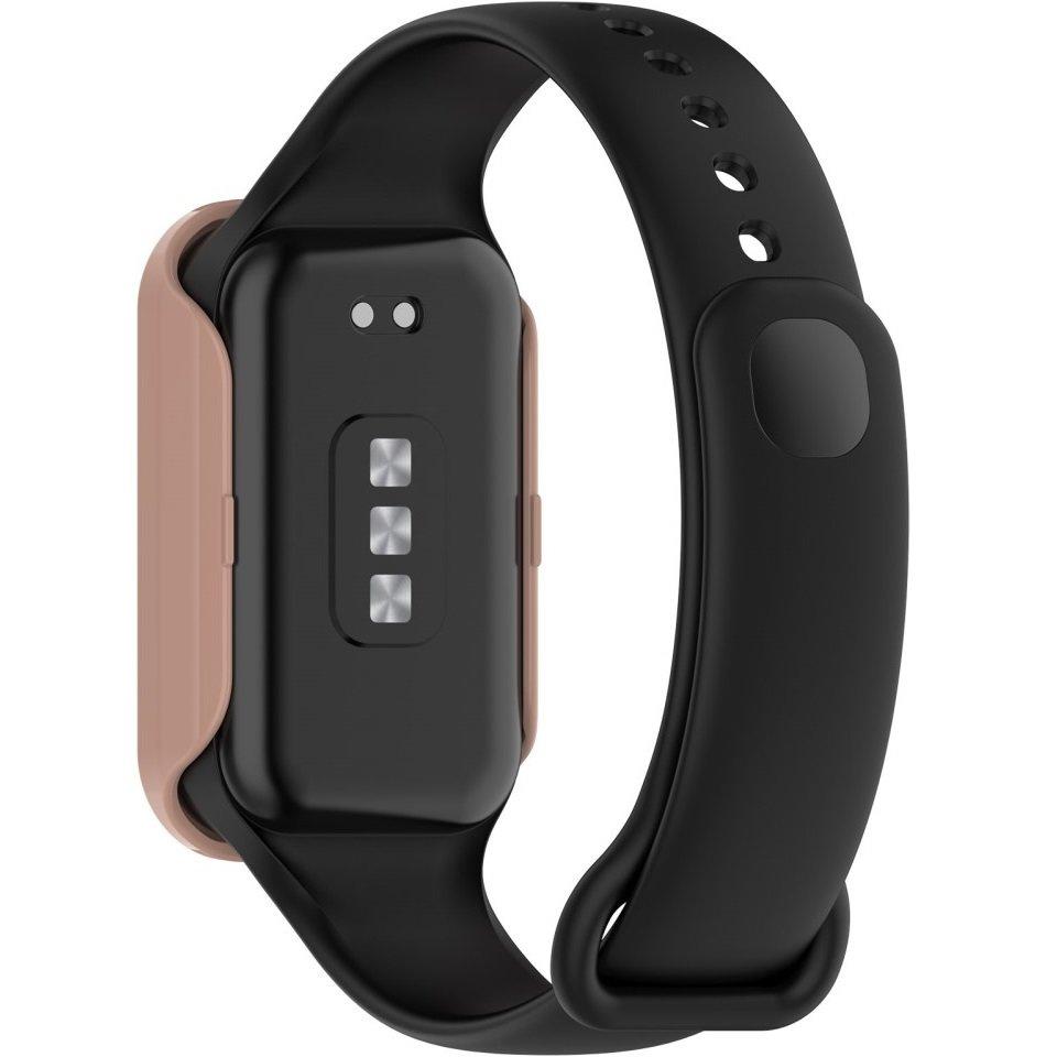 2in1 Case + Tempered Glass for Xiaomi Redmi Band 2 / Xiaomi Smart Mi Band 8 Active, Pink