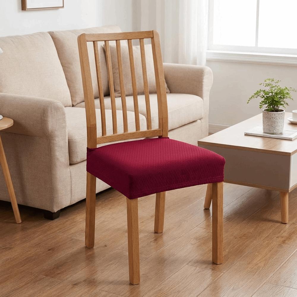 Removable Chair Seat Cover Waterproof Anti-dirty Chair Slipcover Chair Cushion Cover Restaurant