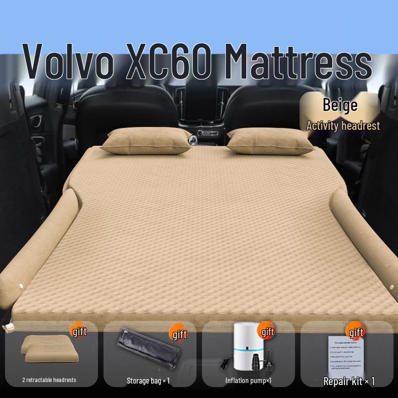 Colchón de aire para maletero y asiento trasero del Volvo XC60: Colchoneta y Cojín para Dormir