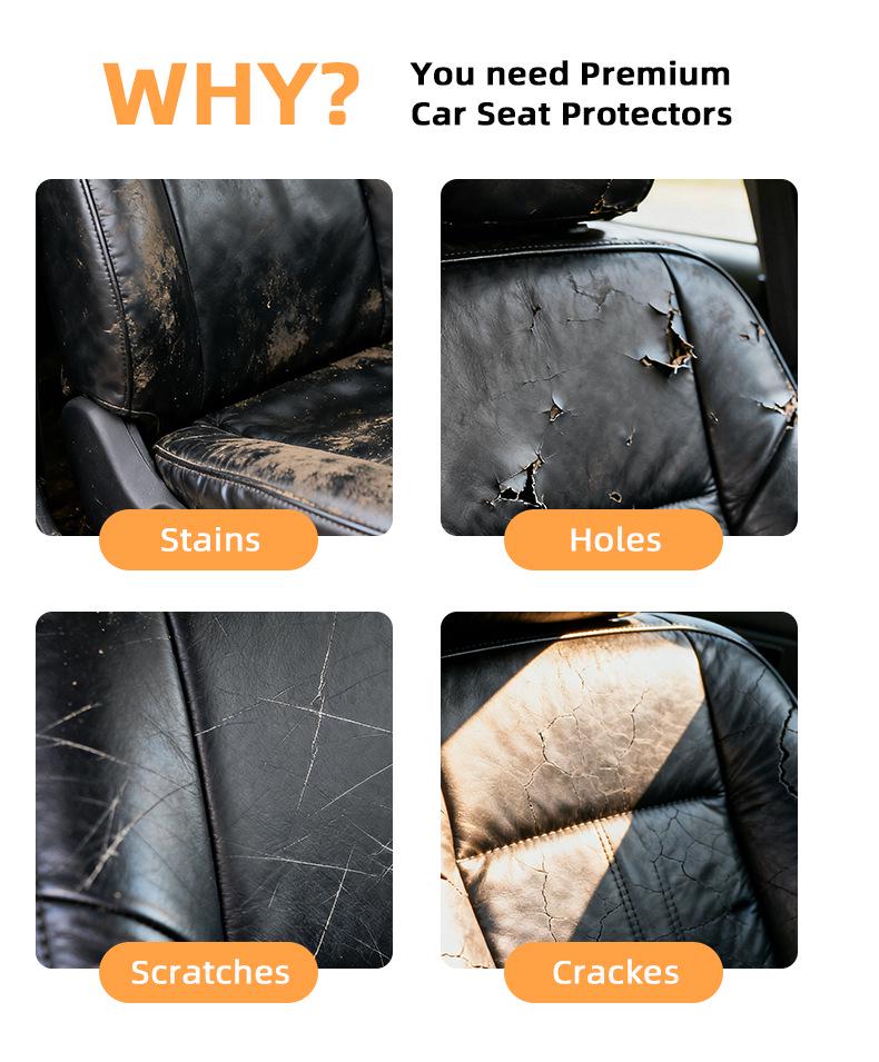 Breathable Ice Seat Cushion for Volkswagen Jetta, Sagitar, Bora, Golf, Magotan - Full Summer Coverage