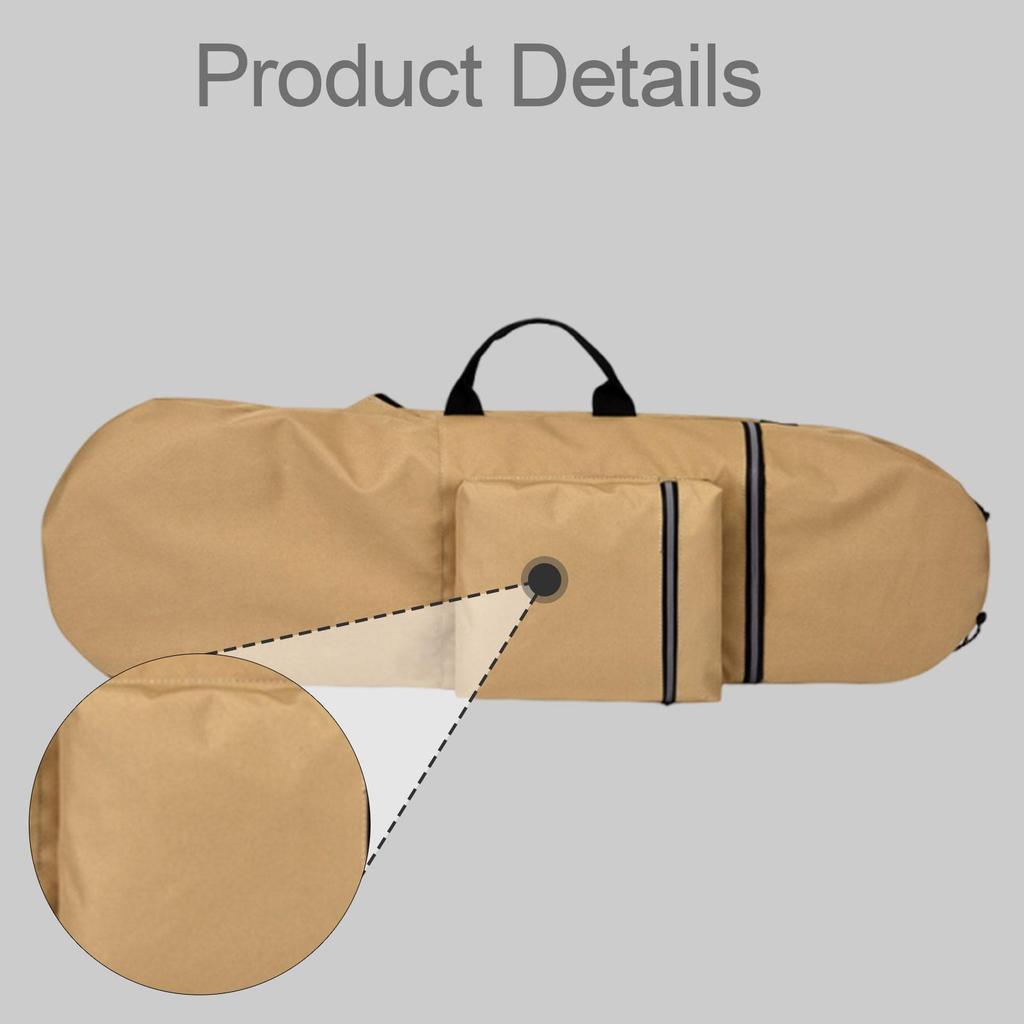Long Carry Case Skate Backpack Carrier Electric Shoulder Bag Pouch