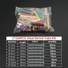 2bags 164pcs Heat-shrink Tubing Thermoresistant Tube Heat Shrink Wrapping Kit Electrical Connection Wire Cable Insulation Sleeve