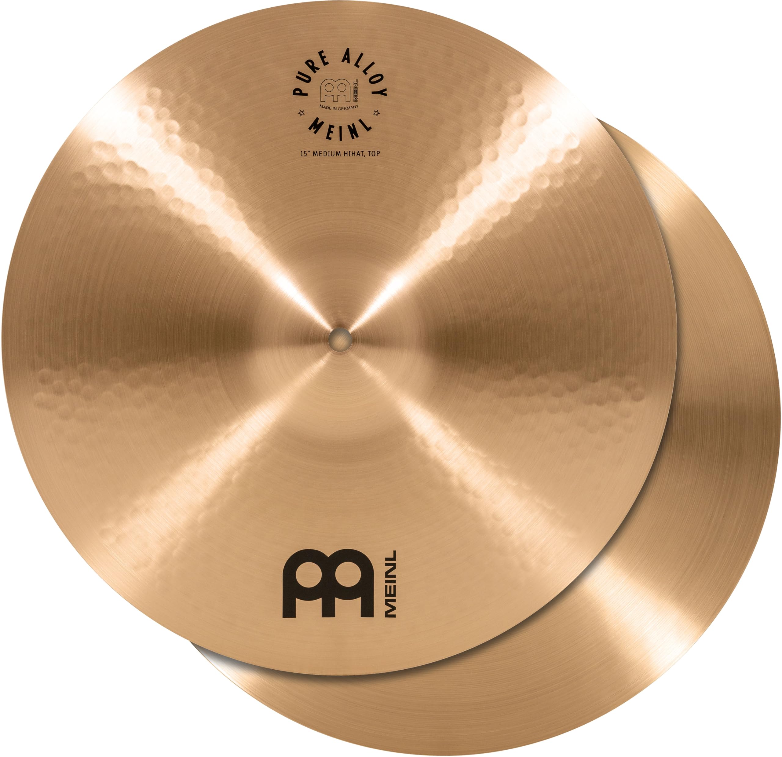 

MEINL Cymbals Pure Alloy Series Cymbals Medium Hihat PA14MH Hi-hat 14 []