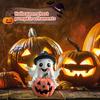 Halloween Ghost Pumpkin Resin Ornament Halloween Ghost Shaped Desktop Decoration For Living Room Bedroom Holiday
