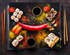 PANEL SZKLANY DO KUCHNI 65x60 Chilli