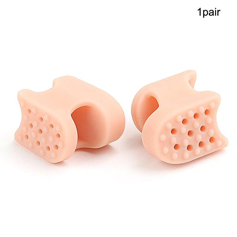 

Sebs утолщенный разделитель пальцев ног с одним отверстием коррекция вальгусной деформации большого пальца стопы зажим для перекрытия большого пальца ноги мягкий зажим разделитель стопы телесный