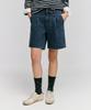 DEPOUND Color Half Denim Pants [Medium Blue]