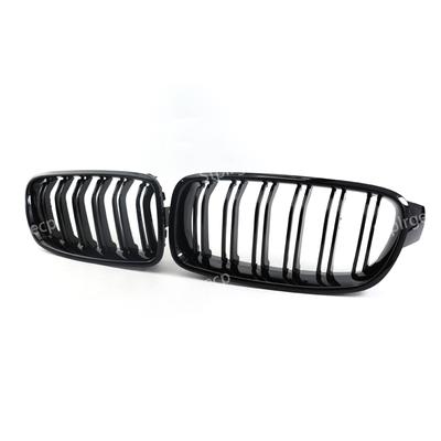 Auto Voorbumper Roosters Nier Racing Grill voor BMW 3 serie F30 F31 F35 2011-Dubbele Slat Vervanging