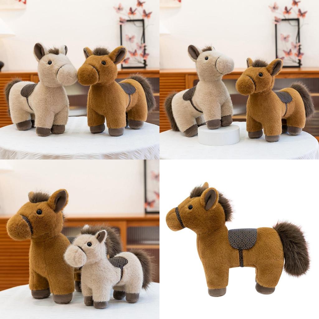 Chinesisches Sternzeichen Pferd Plüschtier Weiches Kuscheltier Für Kinder Und Sammler