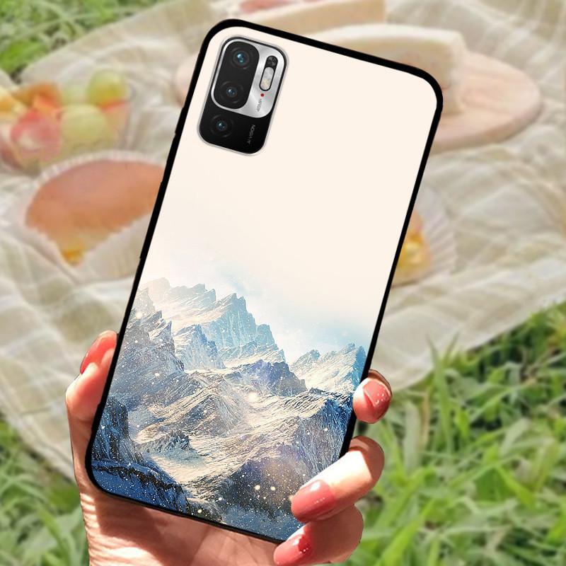 For Redmi Note 10 JE / Note10 5G Case Marble Silicone Soft TPU Back Covers For Xiaomi Redmi Note 10 Case Full Protective Fundas