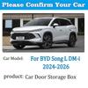 Car Door Storage Box For BYD Song L D Mi Accessories 2024 2025 2026 Door Slot Storage Pocket Organizer Boxes Waterproof Bodykit