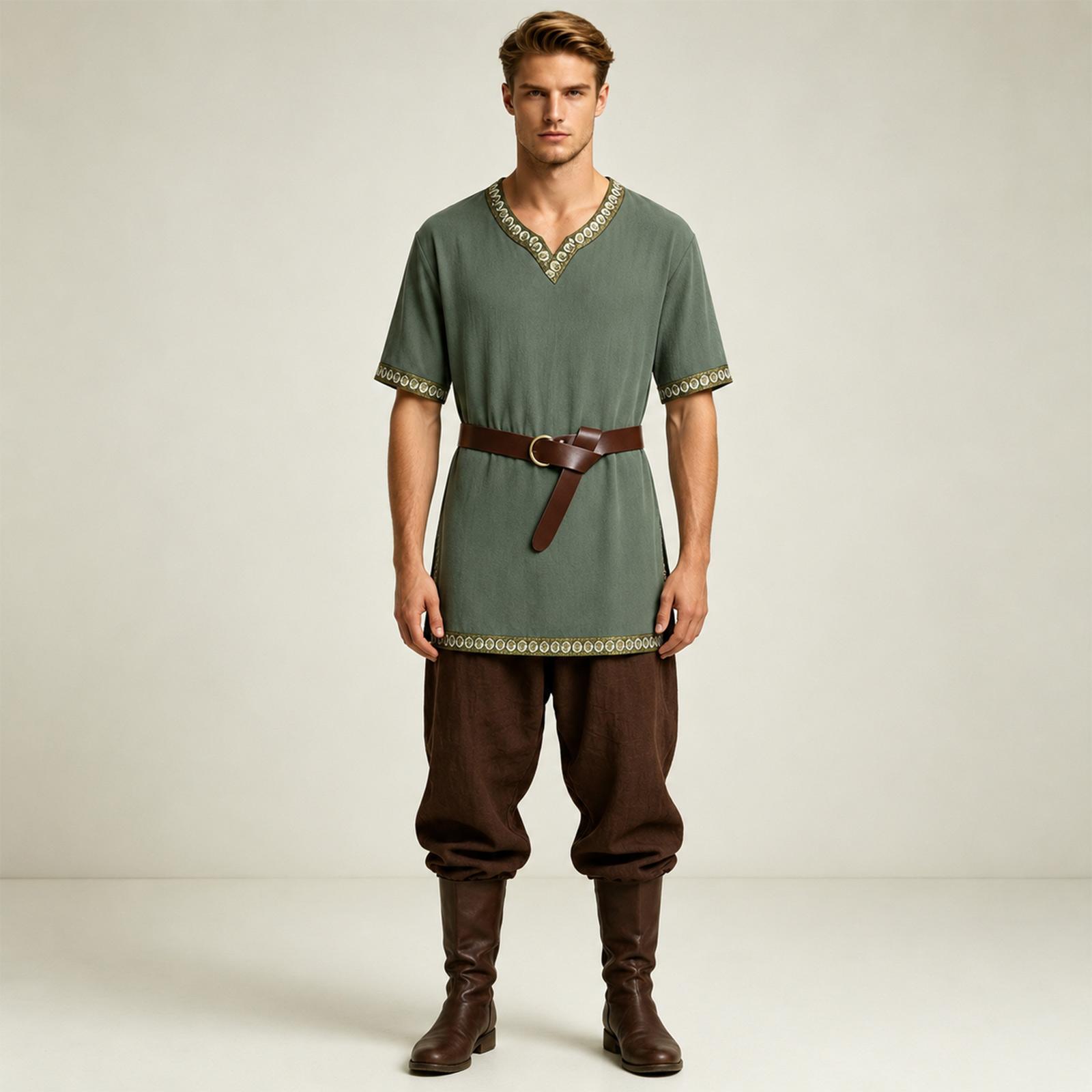 Men s Costume with Waistband for Halloween L
