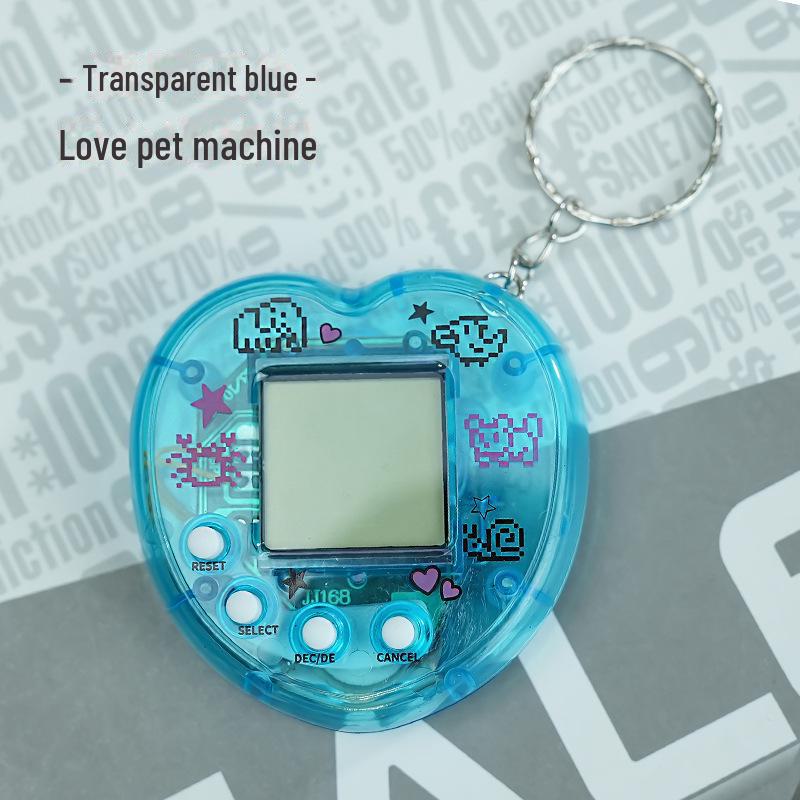 Cross-Border Mini Virtual Pet Game Console for Kids - Interactive Electronic Toy Pendant