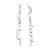 FIQ1 Motorcycle New Fuel Tank Gas Stickers ABS Plastic Chrome Decal 3D Emblem Badge Decals For Honda FUSION 250 Fusion250 TypeX 2003