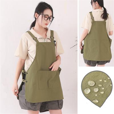 Tablier de travail japonais imperméable pour coiffeur, café, traiteur, vêtements de travail unisexes pour la cuisine et la maison