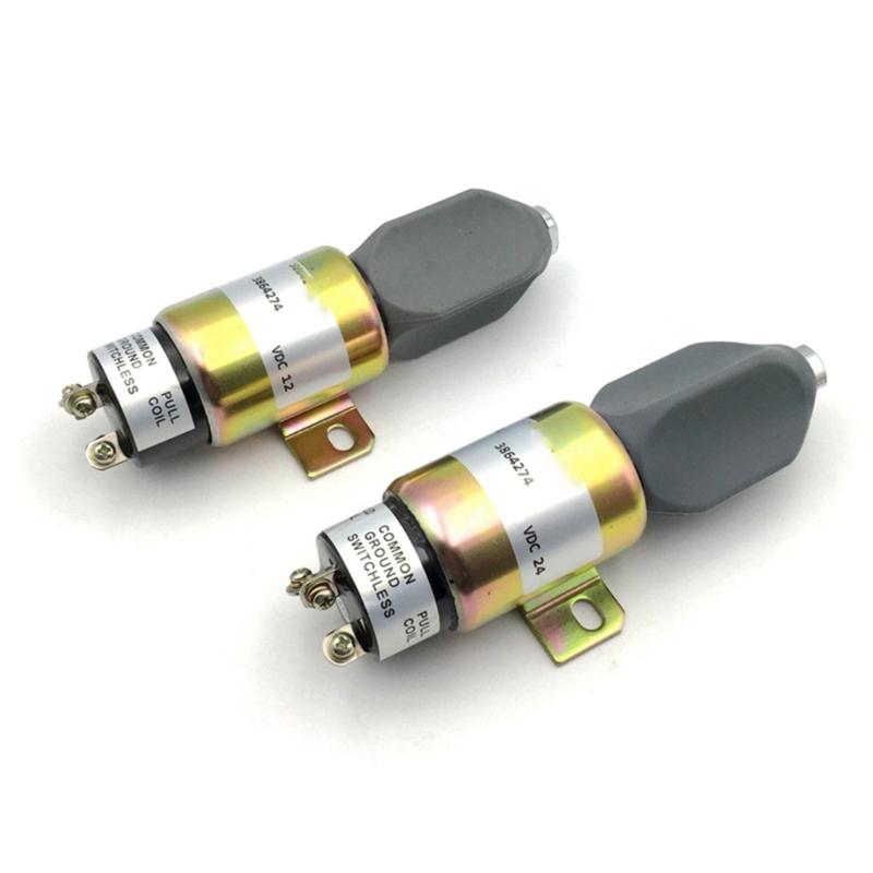 Stop Valves Engine Shutdown Solenoid for Heavy Equipment Offer Reliable Engine Protection and Easy Installation 3864274