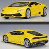 1/24 Scale Welly Lamborghini Huracan LP610-4 Alloy Car Model Diecasts Metal Toy Vehicles Car Model High Simulation Collection Childrens Gifts
