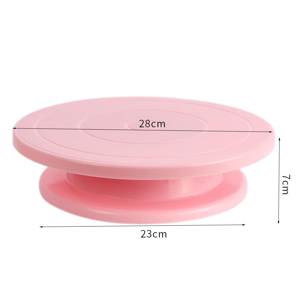 1pc Swivel Plate Revolving Cake Sugar Craft Turntable Decoration