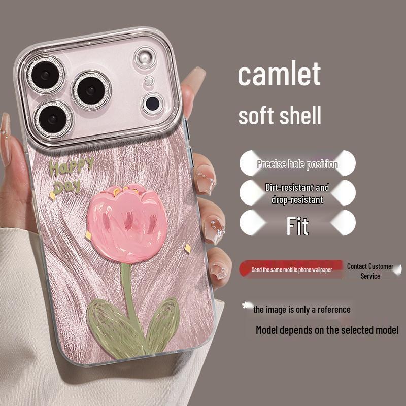 Tulip Spring iPhone Case for iPhone 17/16 & Apple 15 Pro Max/14/13/12