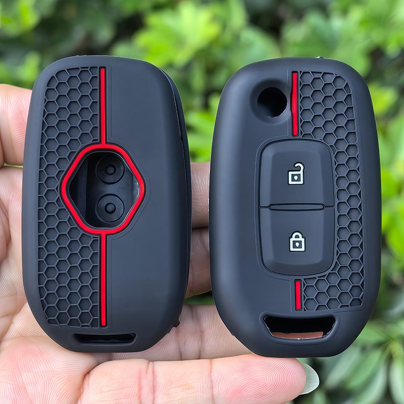 2026 Silicone Key Case Car Key Cover for Renault Kwid 2023 Trafic Clio Kadjar Clio 5 Captur Arkana Sandero Stepway Logan Twingo