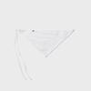 Flower Hair Scarf White