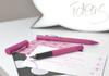 F Fine Nib Grip 2010 Pink Fountain Pen 140924 Officially Imported Faber-Castell Dual-Use,