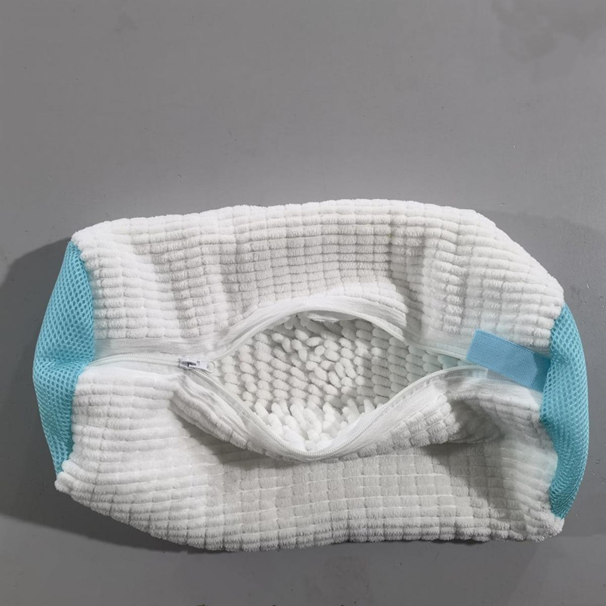 

Мешок для стирки обуви, Мешок для стирки, Специальный для стиральной машины, Защита от деформации, Обувь, Плюш, Игрушки, Мешок для стирки 39*19 белый