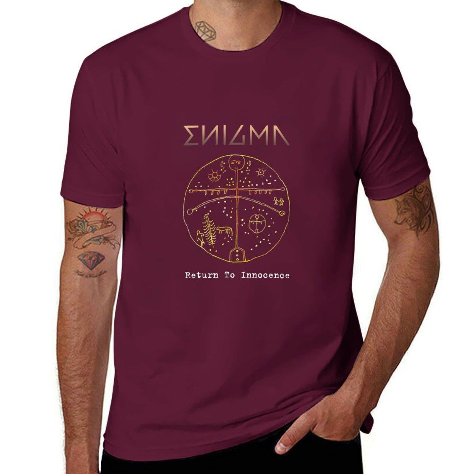 XIXI Fashion Enigma Return to Innocence T-shirt custom ontwerp je eigen hippie kleding gepersonaliseerde dierenprint voor jongens Herenkleding 4XL
