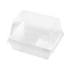 Chuangbaosen Clear High Lid Dessert & Towel Roll Boxes (20-Pack)