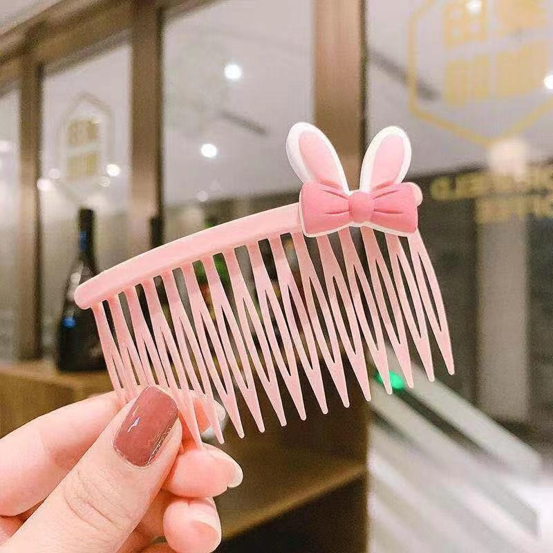 Mode Kinder Haarnadel Kleine Mädchen Pony Gebrochenes Haar Haarnadeln Mädchen Candy Farbe Süße Nette Einsatz Kamm Frauen Haar Zubehör