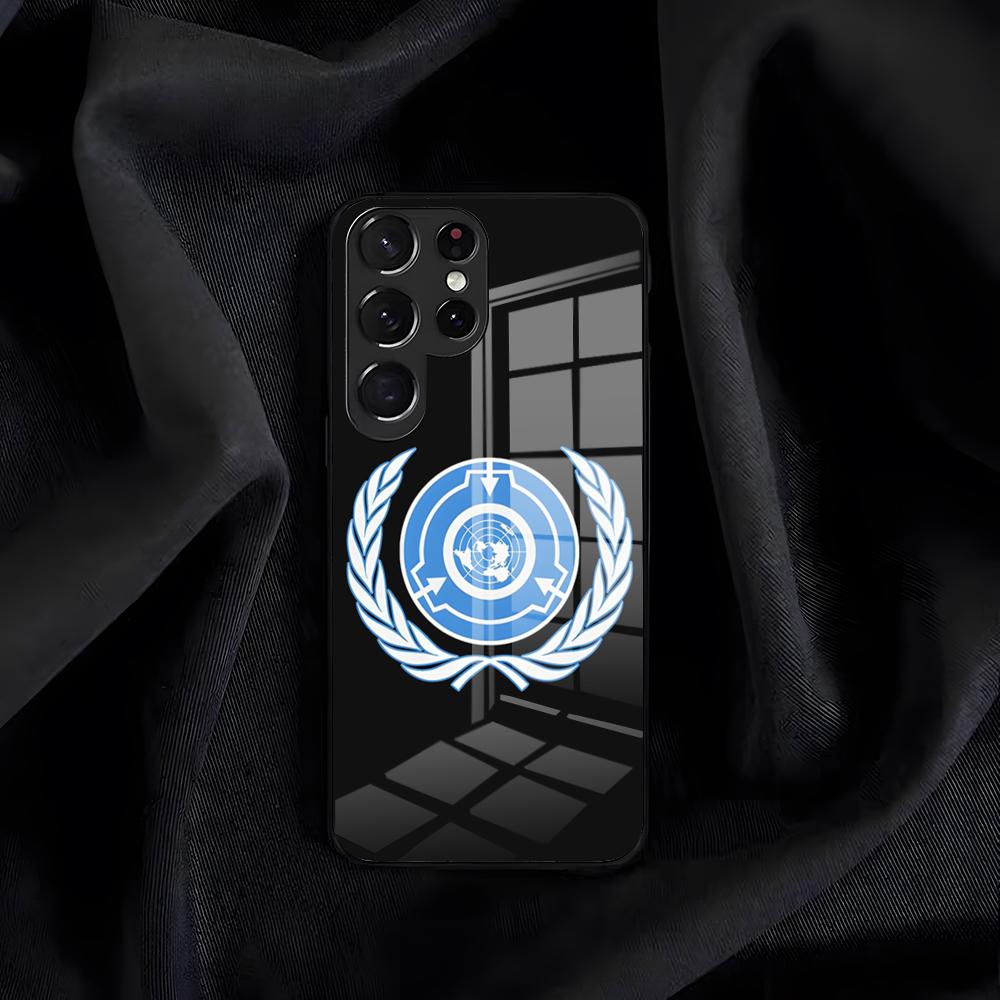SCP Foundation Phone Case For Samsung S26 S25 Edge S24 S23 S22 S21 S20 Ultra Plus FE Glass Cover
