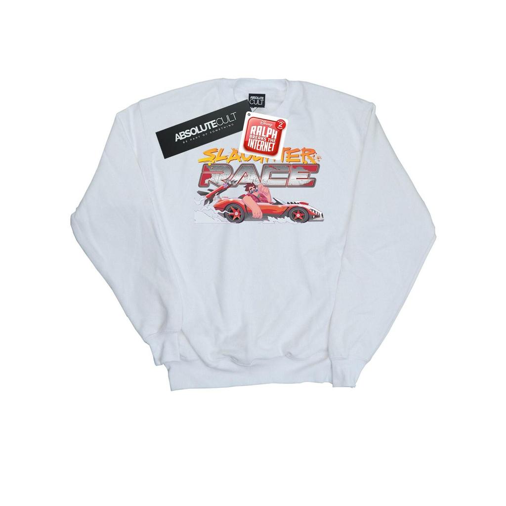 Disney Mens Wreck It Ralph Slaughter Race Sweatshirt