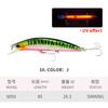 ABS Lure Fishing Bait Long-Cast Sinking Minnow Artificial Hard Bait 263g/90mm Freshwater Sea Shore Fishing Snakehead