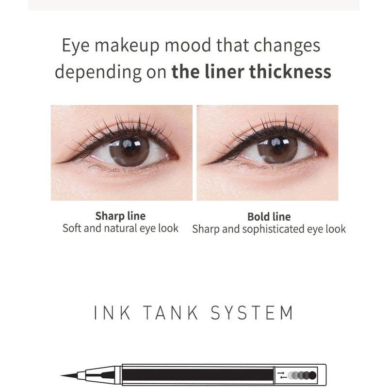 MACQUEEN - Waterproof Tattoo Pen Eyeliner - 2 Colors