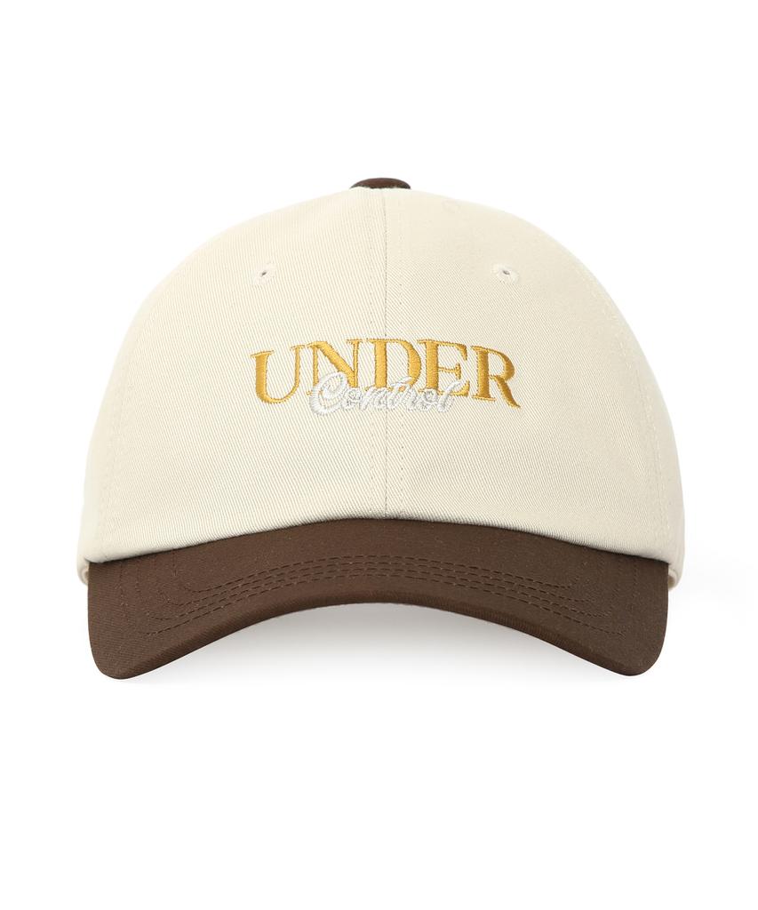 Eondeokeonteulol Cotton Ball Cap Athletic / Authentic B B / Ivory Brown