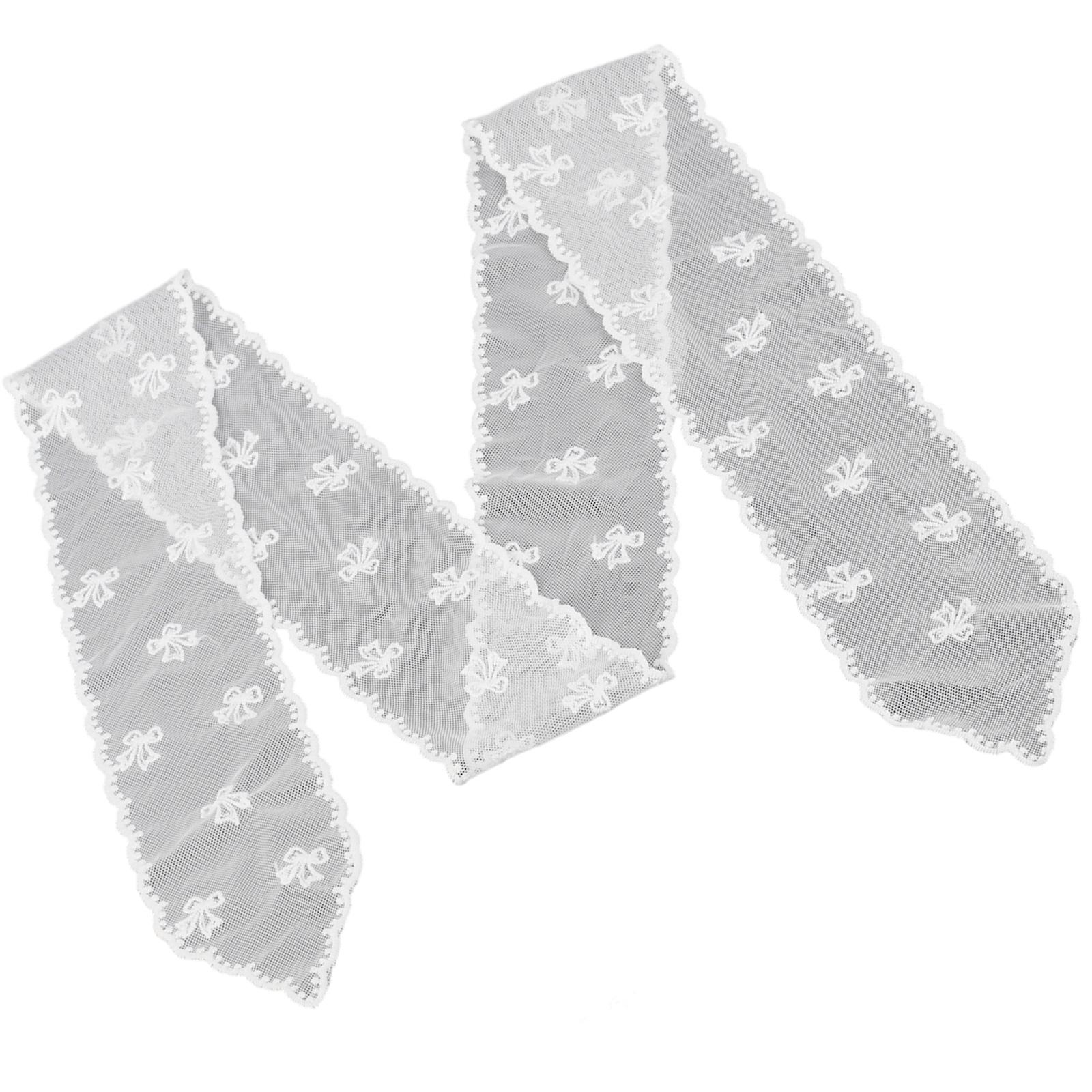 

Элегантный кружевной шарф с вышивкой, накидка на шею, многофункциональная повязка на талию для модных женщин и леди, для формального случая B