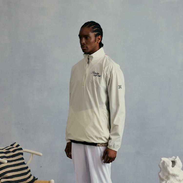 Payntr Golf Payntr X Khalhon Lightweight Anorak Men'S (Beige)