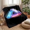 Palace Theme Blanket Soft Flannel Blanket Plush Throw Blanket Cozy Sofa Bed Blanket for Home Decor