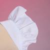 French Maid Costume Accessories Adjustable Ruffle Maid Apron Nurse Uniform Kitchen Cooking Apron Baking Apron for Womens